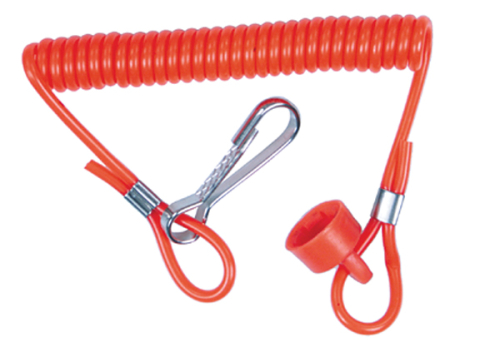 Sports Parts Inc - Sports Parts Inc Safety Tether Switch - Cap/Cord - 01-111-21