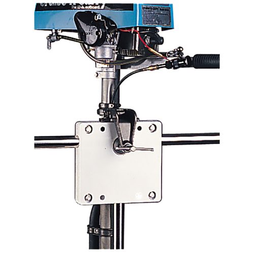 Sea-Dog - Sea-Dog Poly Rail Mount Motor Bracket - White