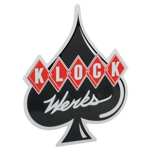 Klock Werks - Klock Werks Metal Sign - KWMETALSIGN