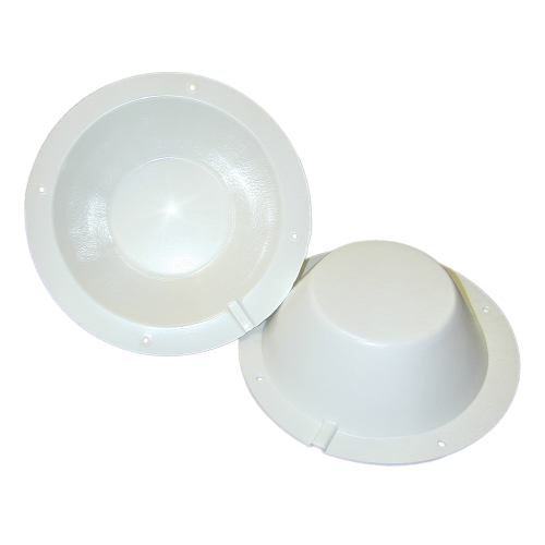 Poly-Planar - Poly-Planar 8-1/2" Speaker Back Cover - White