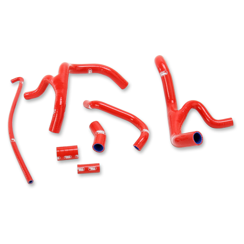 SAMCO Sport - SAMCO Sport Radiator Hose Kit - Red - HON63-RD