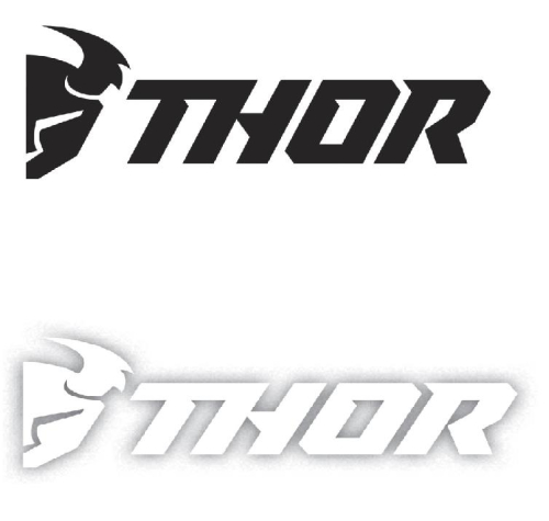 Thor - Thor Die-Cut Decal - 9in. - 6pk. - XF-2-4320-2030
