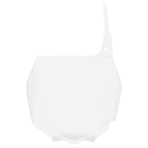 UFO Plastics - UFO Plastics Front Number Plate - White - SU03989-041