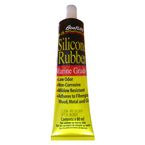 BoatLIFE - BoatLIFE Silicone Rubber Tube - 2.8 FL. Oz - Black