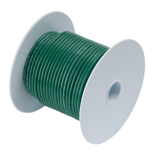 Ancor - Ancor Green 8 AWG Tinned Copper Wire - 25'