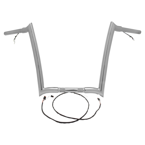 Paul Yaffe Originals - Paul Yaffe Originals 1-1/4in. Pre-Wired Bagger Monkey Bars - 12in. - Chrome - OEMPW-15L-12 C