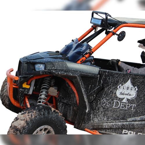 Klock Werks - Klock Werks Flare Windshield Kit - Dark Smoke - KW05-01-0425-DS
