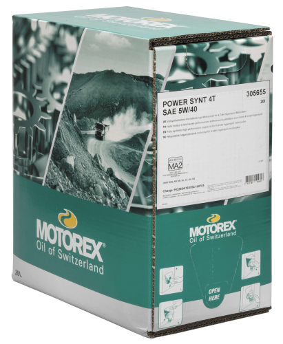 Motorex - Motorex Power Synthetic 4T Oil - 5W40 - 20L. - 196240