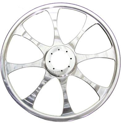TKI - TKI 8-Spoke Billet Wheel - 8in. - Natural - TKI-088