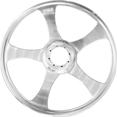 TKI - TKI 5-Spoke Billet Wheel - 8 in. -  Natural - TKI-085