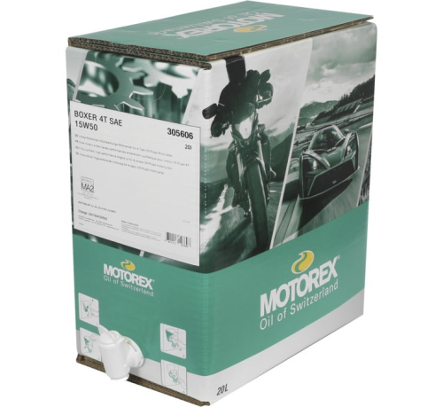 Motorex - Motorex Boxer 4T Oil - 15W50 - 5.3gal - 196036