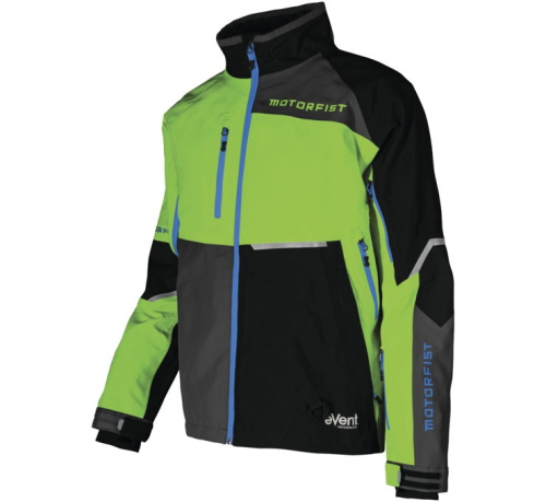 Motorfist - Motorfist Rekon X Jacket - MF20A-M3-M - Green/Blue - Medium