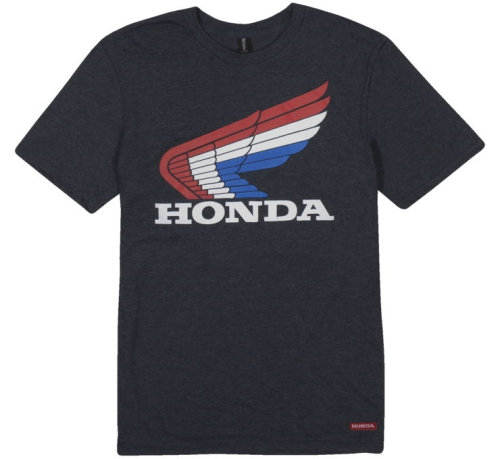 Powertex - Powertex Vintage Wing T-Shirt - NP21S-M2414-L - Dark Gray - Large