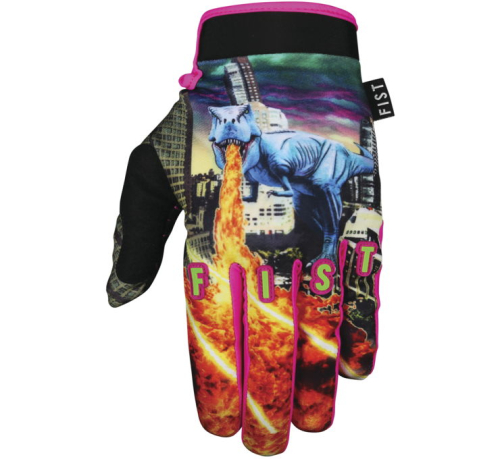 FIST Handwear - FIST Handwear Robo Vs Dino Youth Gloves - FSY00207L - Black - Large