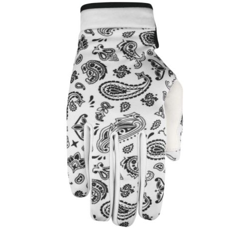 Saints of Speed - Saints of Speed Rad Gloves - WP-XL-WB - White Paisley - X-Large