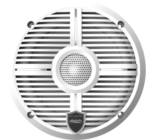 Wet Sounds - Wet Sounds RECON Series 6.5in. Coaxial Speakers with RGB - White - RECON 6 XW-W RGB