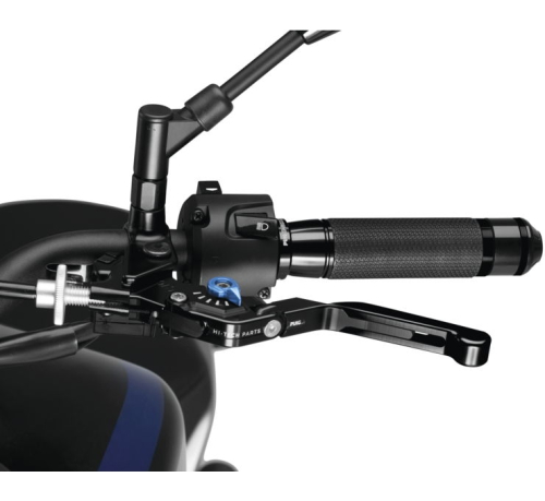 PUIG - PUIG 3.0 Extendable Folding Clutch Lever - Black/Black/Blue - 24NNA