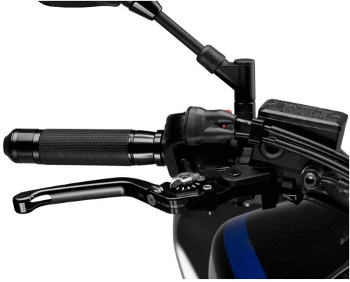 PUIG - PUIG 3.0 Folding Brake Lever - Black/Silver - 110NP