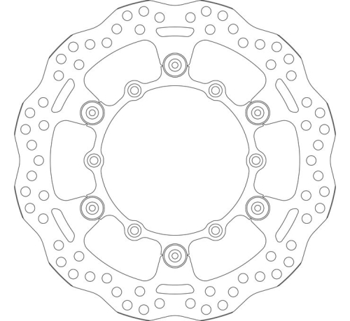SBS - SBS Upgrade Front Brake Rotor - 6248