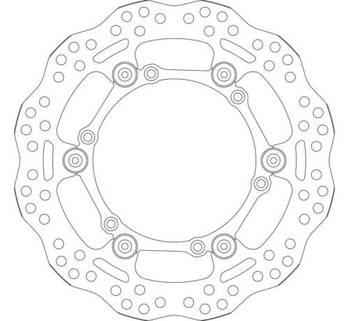 SBS - SBS Upgrade Front Brake Rotor - 6066