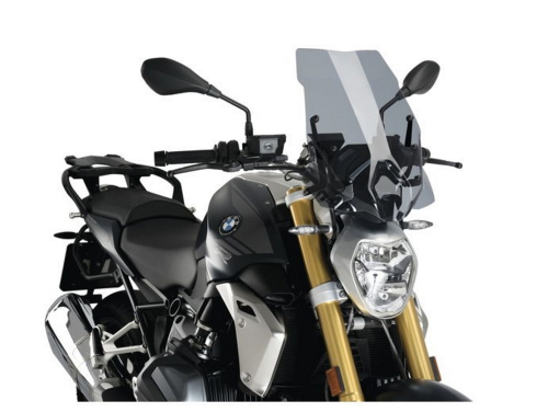 PUIG - PUIG Naked New Generation Touring Windscreen - Light Smoke - 3625H