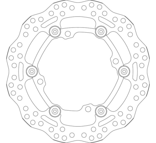 SBS - SBS Upgrade Front Brake Rotor - 6017