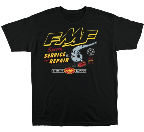FMF Racing - FMF Racing Expert Service Tee - FA21118913-BLK-LG - Black - Large