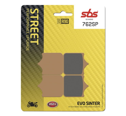 SBS - SBS Front Sintered-Modern Large Displacement Brake Pads - 762SP