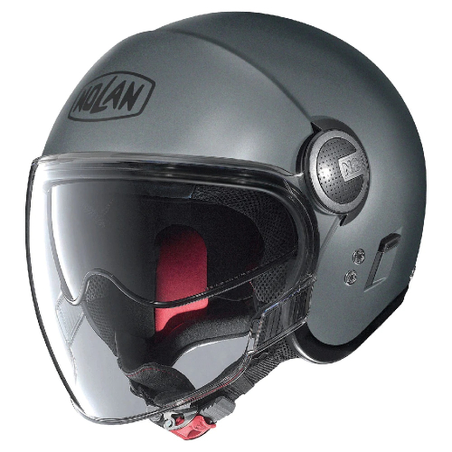 Nolan - Nolan N21 Mini Jet Solid Helmet - N215270131028 - Flat Vulcan Grey - 2XL