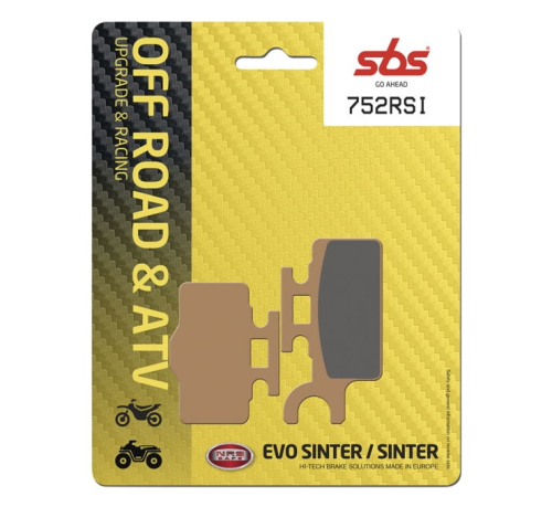 SBS - SBS Sintered-MX/ATV Racing Brake Pads - 752RSI