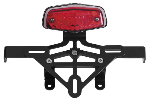 Motone - Motone Customs Taillight Turn Signal/License Plate Bracket - Lucas - PTS009-K
