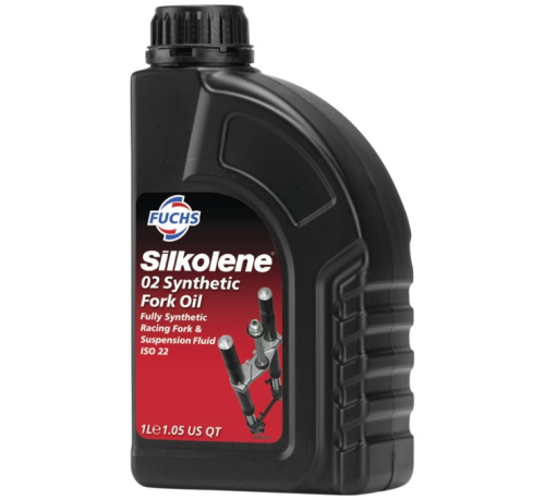 Silkolene - Silkolene Synthetic Racing Fork Oil - 1L - 02 Synthetic - 601449246