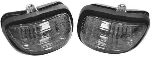 SoCalMotoGear - SoCalMotoGear Turn Signal Lens Cover For Gold Wings - Smoke - G18TSL