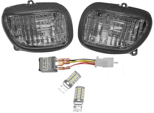SoCalMotoGear - SoCalMotoGear Turn Signal Kit For Gold Wings - Smoke - G18TSK