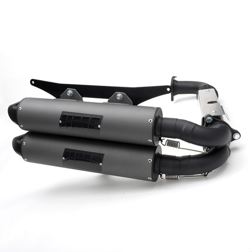HMF Engineering - HMF Engineering Titan Series Dual Full System - Stainless Steel - 53575A637495