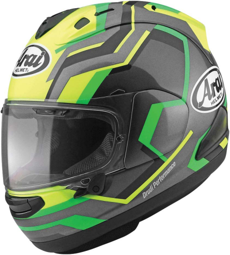 Arai Helmets - Arai Helmets Corsair-X RSW Helmet - 685311184887 - Fluorescent Yellow - X-Small
