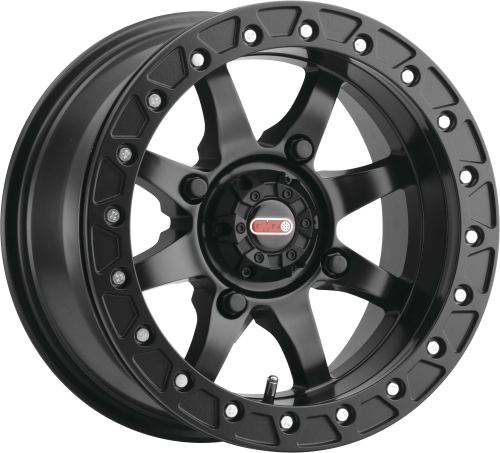 GMZ - GMZ GZ807 Podium Beadlock Wheel - 15x7 - 4+3 Offset - 4/136 - Matte Black - GZ80757047543B