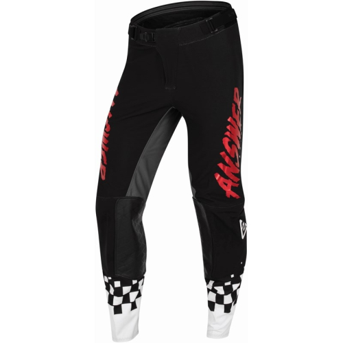Answer - Answer A22 Elite Redzone Pants - 446934 - Black/Red - 28