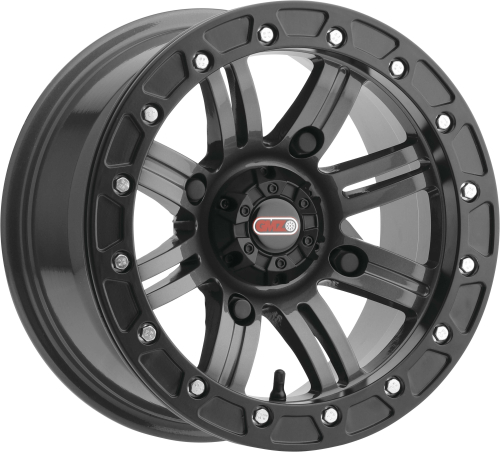 GMZ - GMZ GZ801 Liteloc Beadlock Wheel - 14x7 - 4+3 Offset - 4/156 - Titanium/Black - GZ80147046843B