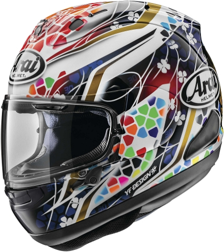 Arai Helmets - Arai Helmets Corsair-X Nakagami 3 Helmet - 685311183422 - Nakagami - Medium