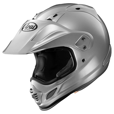 Arai Helmets - Arai Helmets XD4 Solid Helmet - 685311175120 - Aluminum Silver - Small