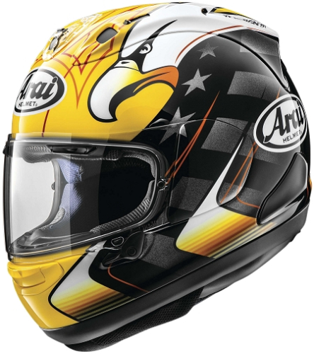 Arai Helmets - Arai Helmets Corsair-X Kenny Roberts 2020 Helmet - 685311183651 - Kenny Roberts 2020 - Small