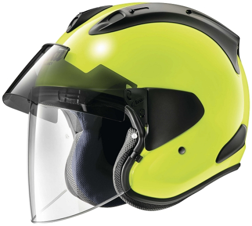 Arai Helmets - Arai Helmets Ram-X Solid Helmet - 685311168153 - Fluorescent Yellow - Medium