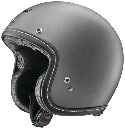 Arai Helmets - Arai Helmets Classic-V Solid Helmet - 685311176653 - Gun Metallic Frost - Small