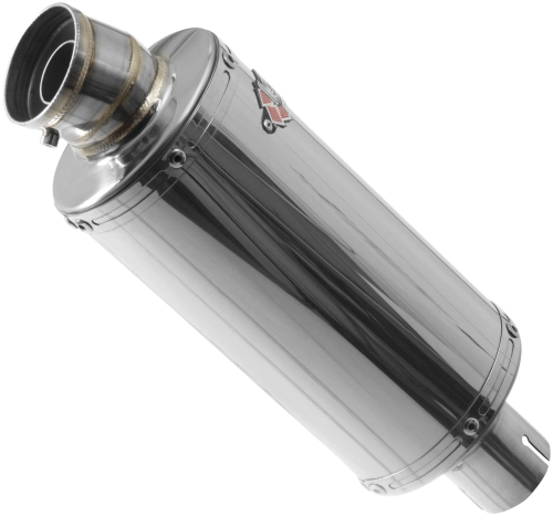 Lextek - Lextek OP5 Slip On Exhaust - Polished Stainless - OP5