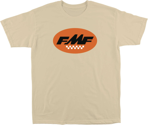 FMF Racing - FMF Racing Scrambler T-Shirt - HO9118906-NAT-2XL - Natural - 2XL