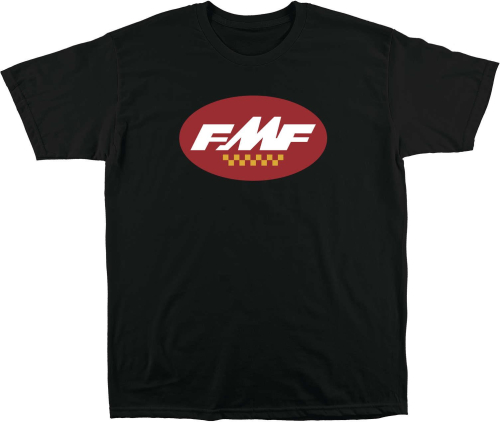 FMF Racing - FMF Racing Scrambler T-Shirt - HO9118906-BLK-LG - Black - Large