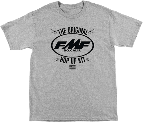 FMF Racing - FMF Racing Kit T-Shirt - HO9118904-HGRY-LG - Heather Gray - Large