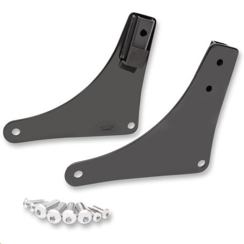 Khrome Werks - Khrome Werks Round Side Plates - Gloss Black - KW3860