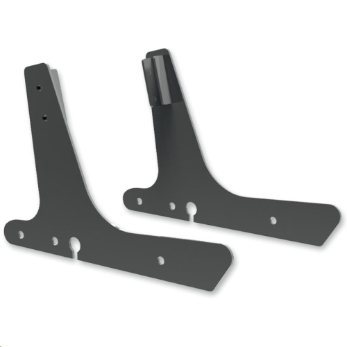 Khrome Werks - Khrome Werks Round Side Plates - Gloss Black - KW264820
